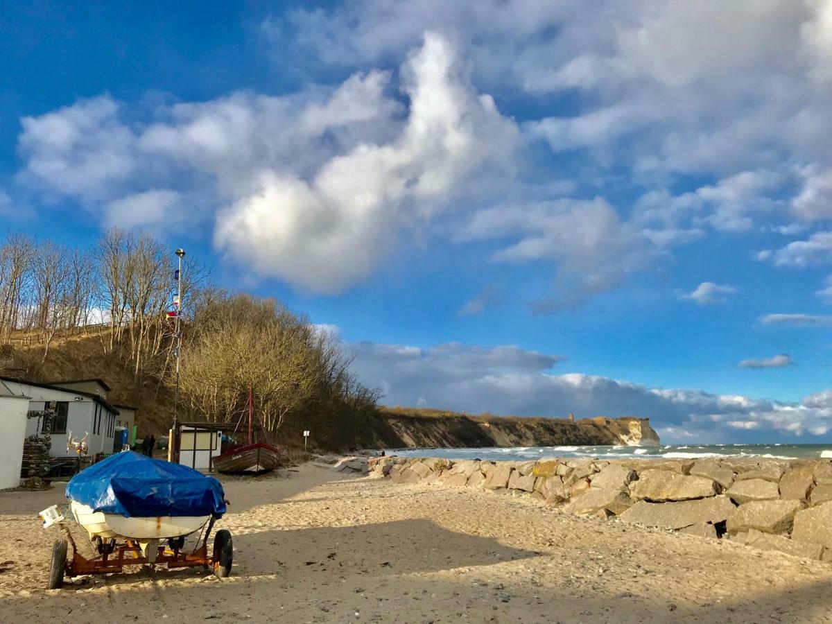 Strandnahe Ferienwohnung Ruegen درانسكي المظهر الخارجي الصورة