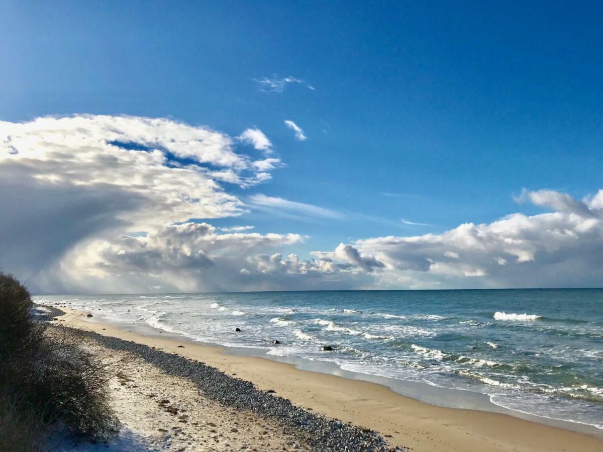 Strandnahe Ferienwohnung Ruegen درانسكي المظهر الخارجي الصورة