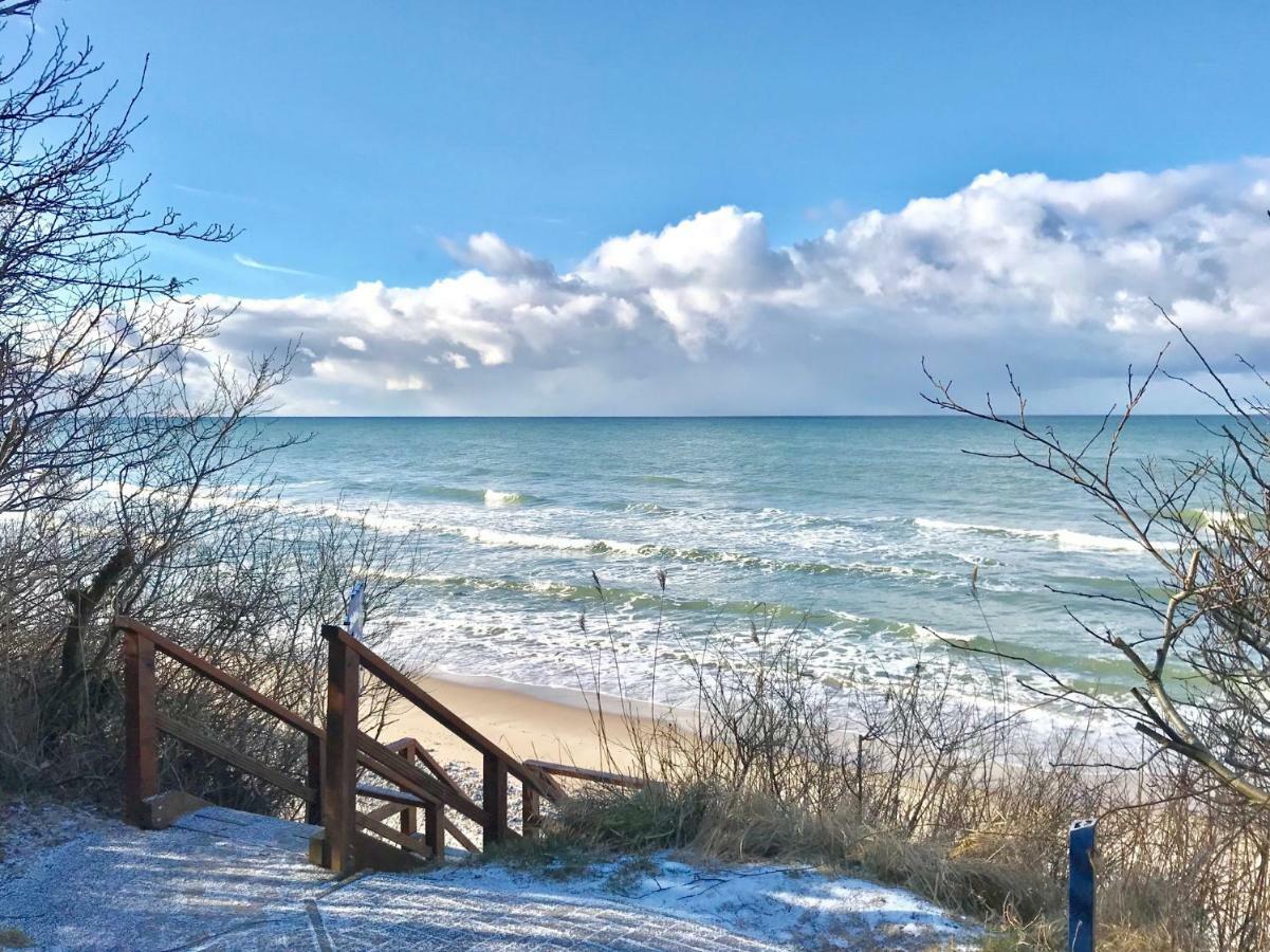 Strandnahe Ferienwohnung Ruegen درانسكي المظهر الخارجي الصورة