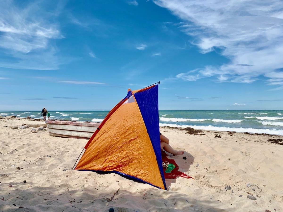 Strandnahe Ferienwohnung Ruegen درانسكي المظهر الخارجي الصورة